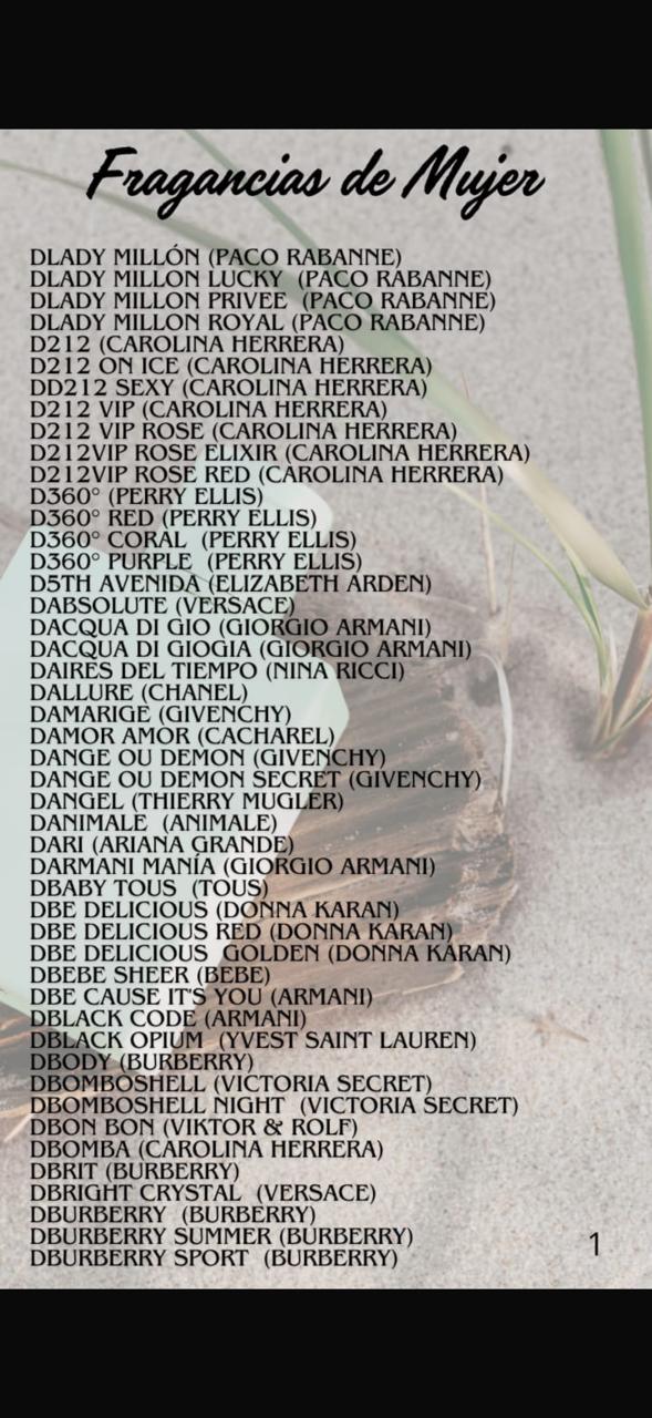 AROMAS DE DAMA JY520 🌙